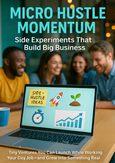 'Cover von Micro Hustle Momentum: Side Experiments That Build Big Business'-Cover