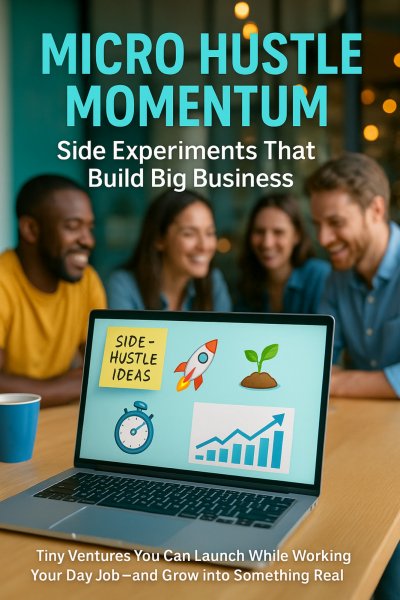 'Cover von Micro Hustle Momentum: Side Experiments That Build Big Business'-Cover