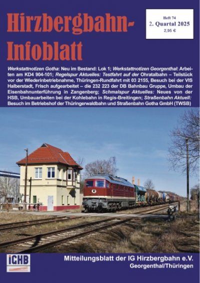 'Cover von Infoblatt 74'-Cover