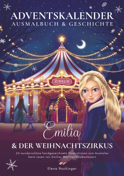 'Cover von Emilia & der Weihnachtszirkus'-Cover