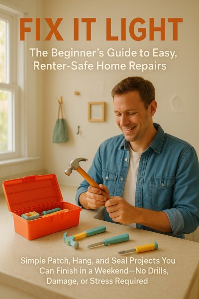 'Cover von Fix It Light: The Beginner’s Guide to Easy, Renter-Safe Home Repairs'-Cover
