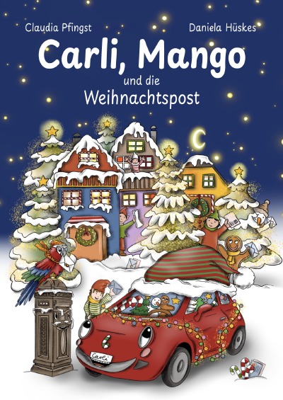 'Cover von Carli, Mango und die Weihnachtspost'-Cover
