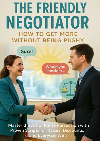 'Cover von The Friendly Negotiator: How to Get More Without Being Pushy'-Cover