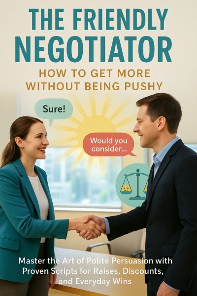 'Cover von The Friendly Negotiator: How to Get More Without Being Pushy'-Cover