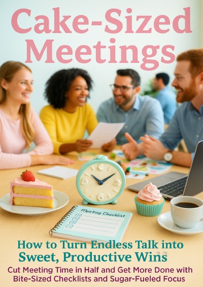 'Cover von Cake-Sized Meetings: How to Turn Endless Talk into Sweet, Productive Wins'-Cover