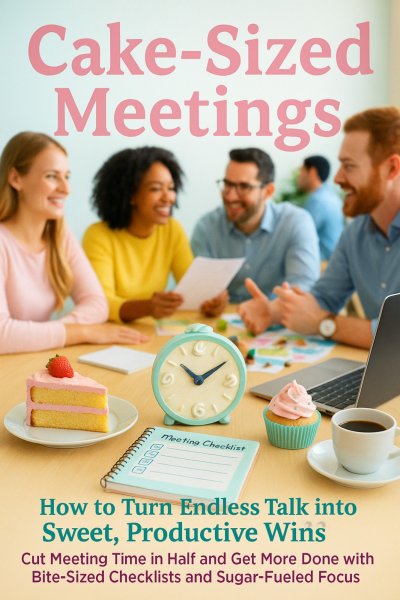 'Cover von Cake-Sized Meetings: How to Turn Endless Talk into Sweet, Productive Wins'-Cover