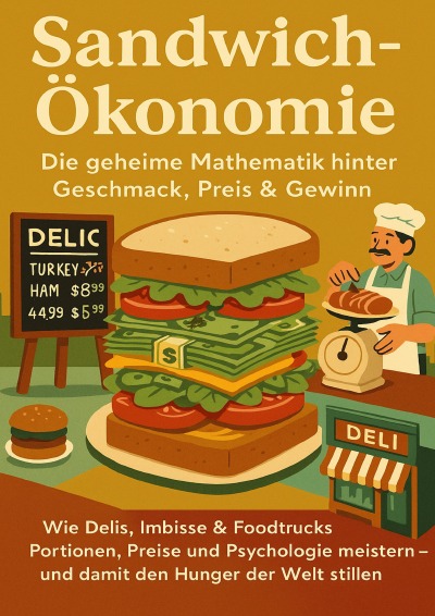 'Cover von Sandwich-Ökonomie: Die geheime Mathematik hinter Geschmack, Preis & Gewinn'-Cover
