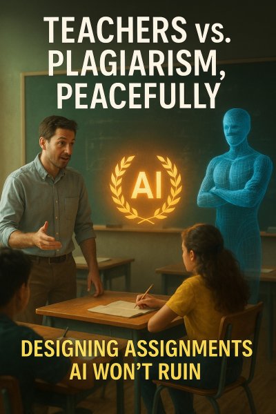 'Cover von Teachers vs. Plagiarism, Peacefully'-Cover