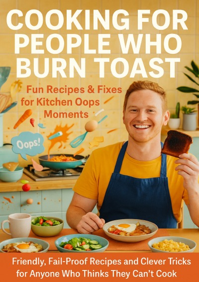 'Cover von Cooking for People Who Burn Toast: Fun Recipes & Fixes for Kitchen Oops Moments'-Cover