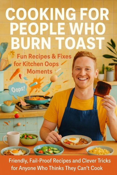 'Cover von Cooking for People Who Burn Toast: Fun Recipes & Fixes for Kitchen Oops Moments'-Cover