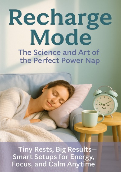 'Cover von Recharge Mode: The Science and Art of the Perfect Power Nap'-Cover
