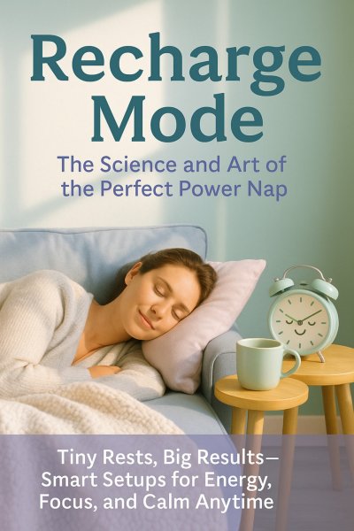 'Cover von Recharge Mode: The Science and Art of the Perfect Power Nap'-Cover