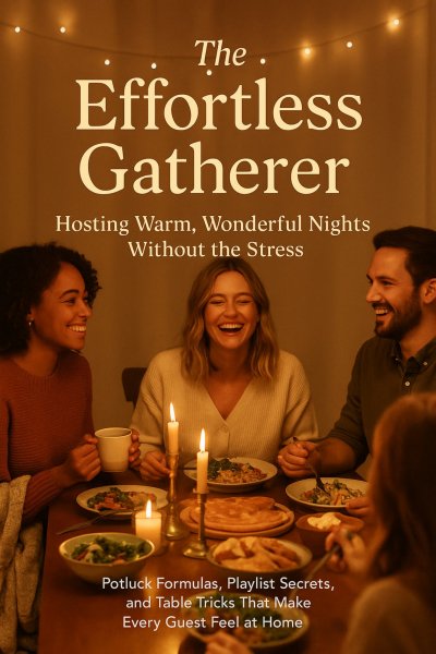 'Cover von The Effortless Gatherer: Hosting Warm, Wonderful Nights Without the Stress'-Cover