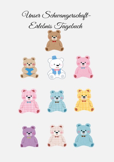 'Cover von Mein Schwangerschafterlebnis Tagebuch'-Cover