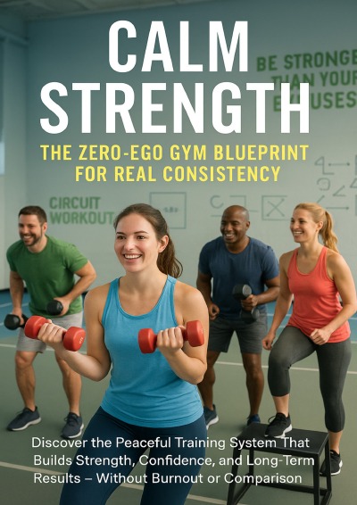 'Cover von Calm Strength: The Zero-Ego Gym Blueprint for Real Consistency'-Cover
