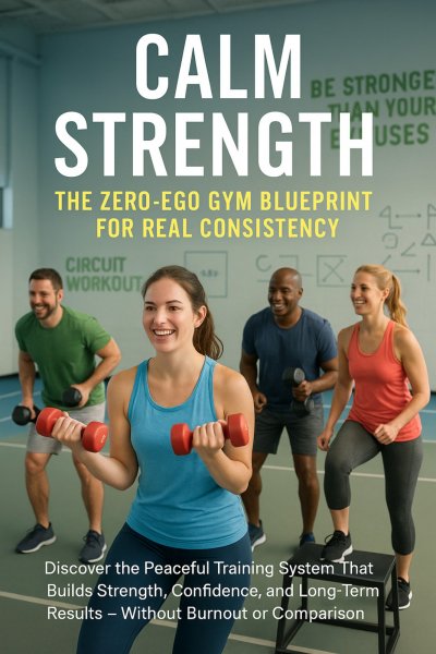 'Cover von Calm Strength: The Zero-Ego Gym Blueprint for Real Consistency'-Cover