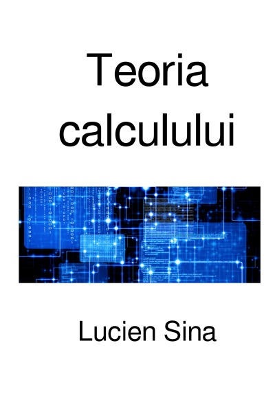 'Cover von Teoria calculului'-Cover