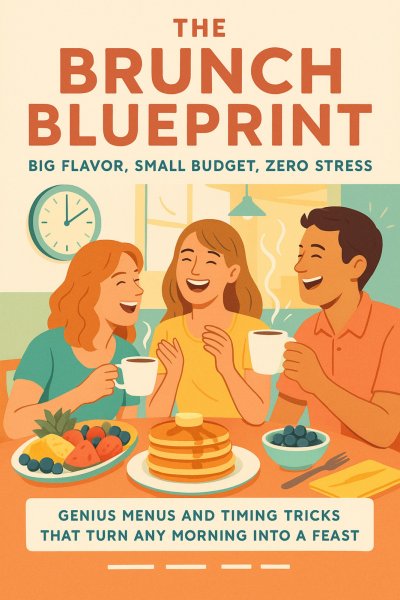 'Cover von The Brunch Blueprint: Big Flavor, Small Budget, Zero Stress'-Cover