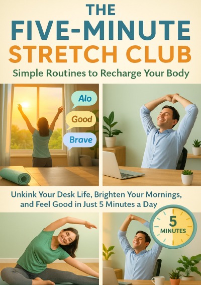 'Cover von The Five-Minute Stretch Club: Simple Routines to Recharge Your Body'-Cover