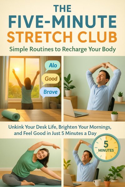 'Cover von The Five-Minute Stretch Club: Simple Routines to Recharge Your Body'-Cover