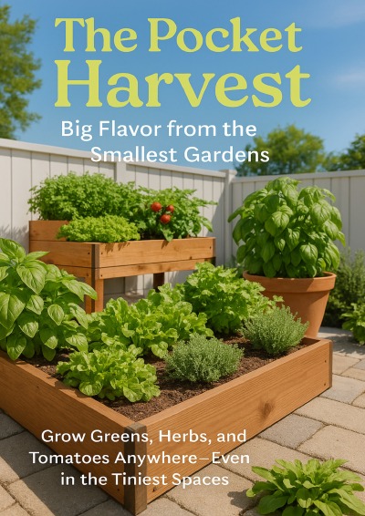 'Cover von The Pocket Harvest: Big Flavor from the Smallest Gardens'-Cover