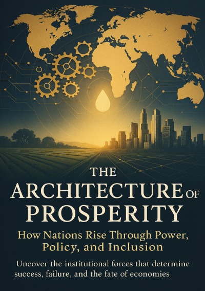 'Cover von The Architecture of Prosperity How Nations Rise Through Power, Policy, and Inclusion'-Cover