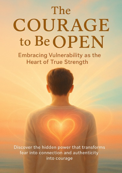 'Cover von The Courage to Be Open Embracing Vulnerability as the Heart of True Strength'-Cover