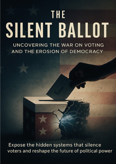 'Cover von The Silent Ballot Uncovering the War on Voting and the Erosion of Democracy'-Cover