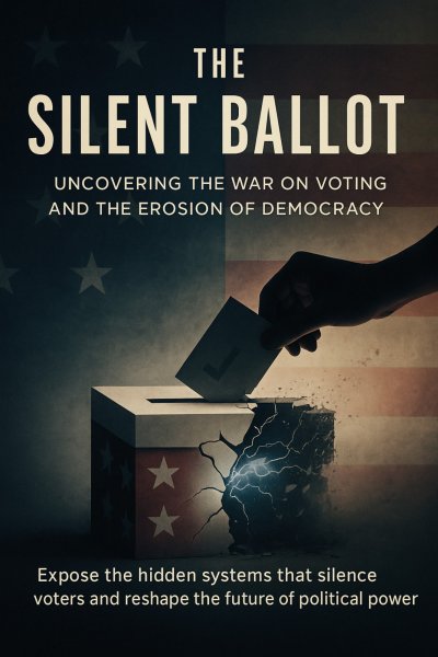 'Cover von The Silent Ballot Uncovering the War on Voting and the Erosion of Democracy'-Cover