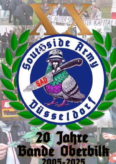 'Cover von 20 Jahre Bande Oberbilk – Die Jungs von TuRU 1880 Düsseldorf'-Cover