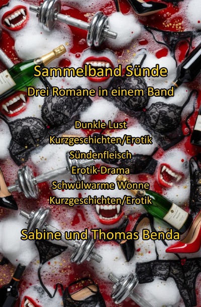 'Cover von Sammelband Sünde – Drei Romane in einem Band'-Cover
