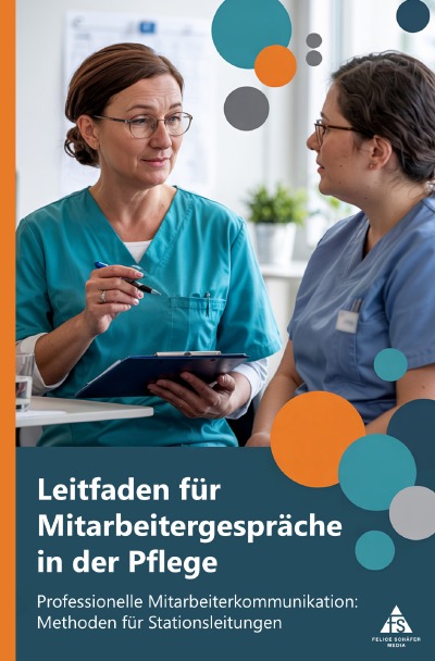 'Cover von Leitfaden für Mitarbeitergespräche in der Pflege'-Cover