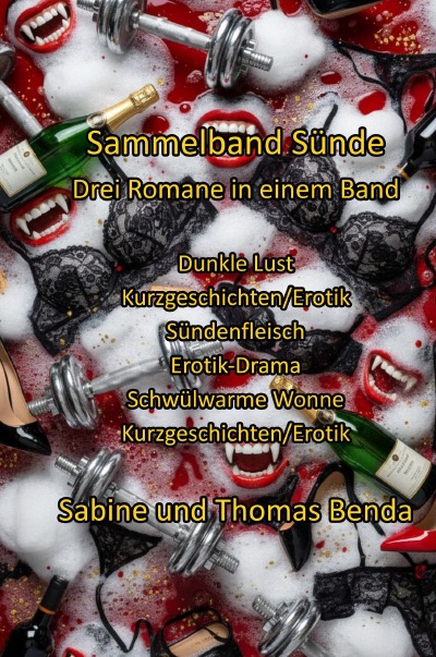'Cover von Sammelband Sünde – Drei Romane in einem Band'-Cover