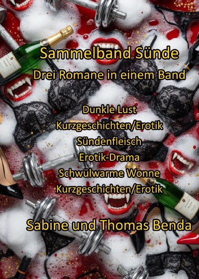 'Cover von Sammelband Sünde – Drei Romane in einem Band'-Cover