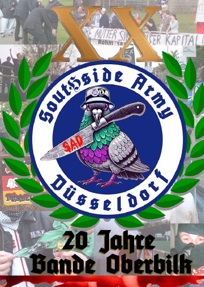 'Cover von 20 Jahre Bande Oberbilk – Die erste Hooligans der Blauen aus der Landeshauptstadt'-Cover