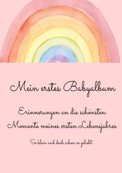 'Cover von Mein erstes Babyalbum'-Cover