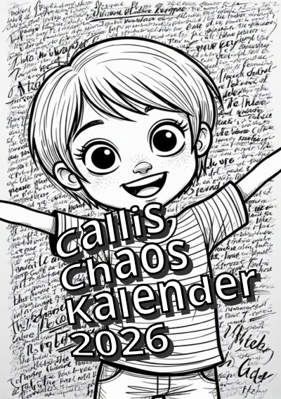 'Cover von Callis Chaos Kalender 2026'-Cover
