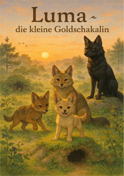 'Cover von Luma die kleine Goldschakalin'-Cover