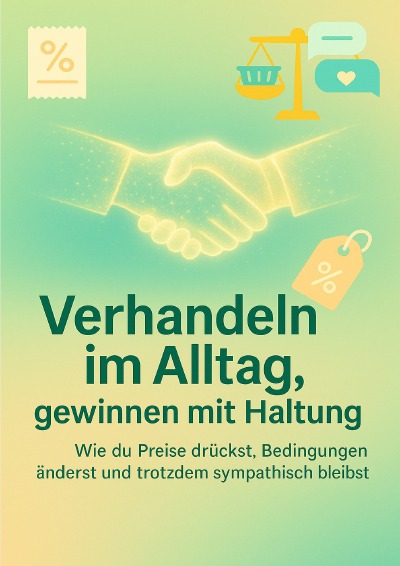 'Cover von Verhandeln im Alltag, gewinnen mit Haltung'-Cover