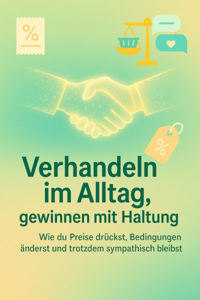 'Cover von Verhandeln im Alltag, gewinnen mit Haltung'-Cover