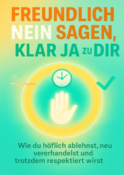 'Cover von Freundlich Nein sagen, klar Ja zu dir'-Cover