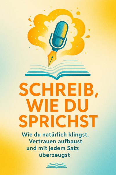 'Cover von Schreib, wie du sprichst'-Cover