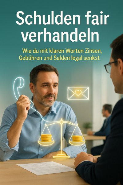 'Cover von Schulden fair verhandeln'-Cover