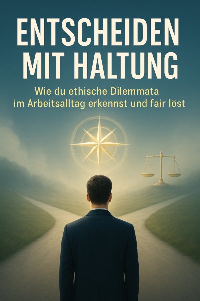 'Cover von Entscheiden mit Haltung'-Cover