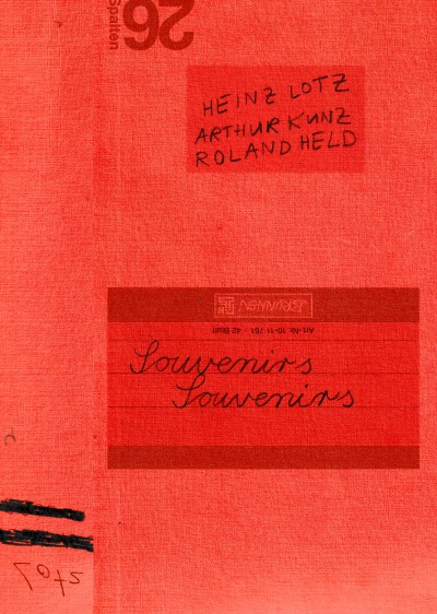 'Cover von Souvenirs Souvenirs'-Cover
