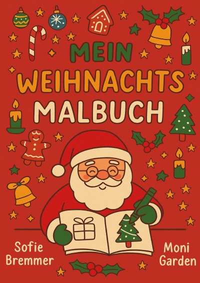 'Cover von Mein Weihnachtsmalbuch'-Cover