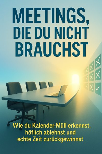 'Cover von Meetings, die du nicht brauchst'-Cover