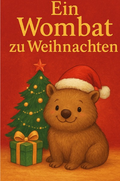 'Cover von Ein Wombat zu Weihnachten'-Cover
