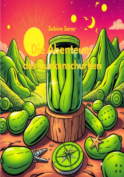 'Cover von Die Abenteuer des Gurkenschurken'-Cover