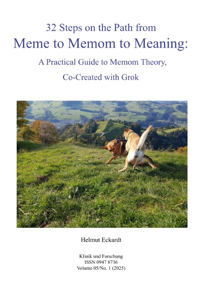 'Cover von 32 Steps on the Path from  Meme to Memom to Meaning'-Cover